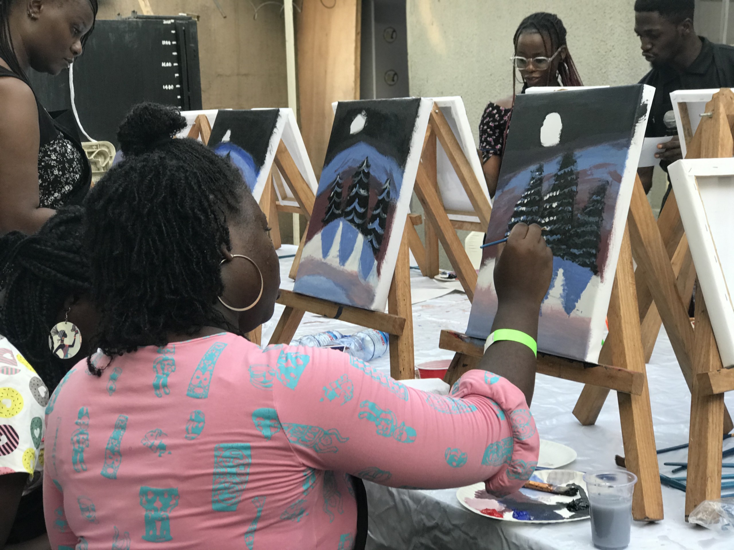 Sip and Paint in Lagos
