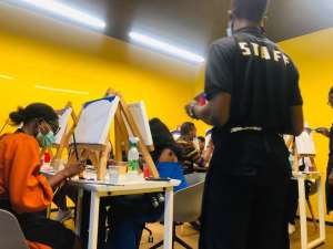 sip and paint service in Lagos