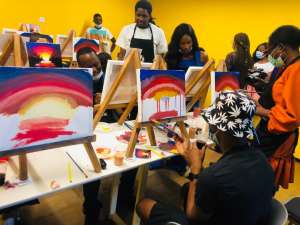 sip and paint service in Lagos