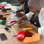 String Art Making | Art For Fun Nigeria