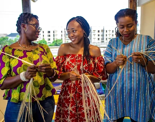 Basket Weaving | Basket Weaving Hangout | Lagos