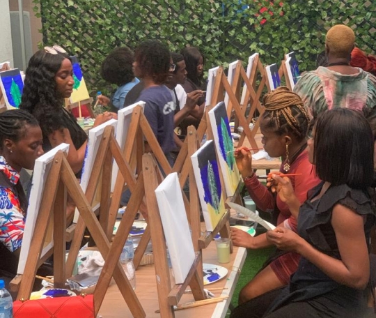 Paint and Sip | Art For Fun Nigeria