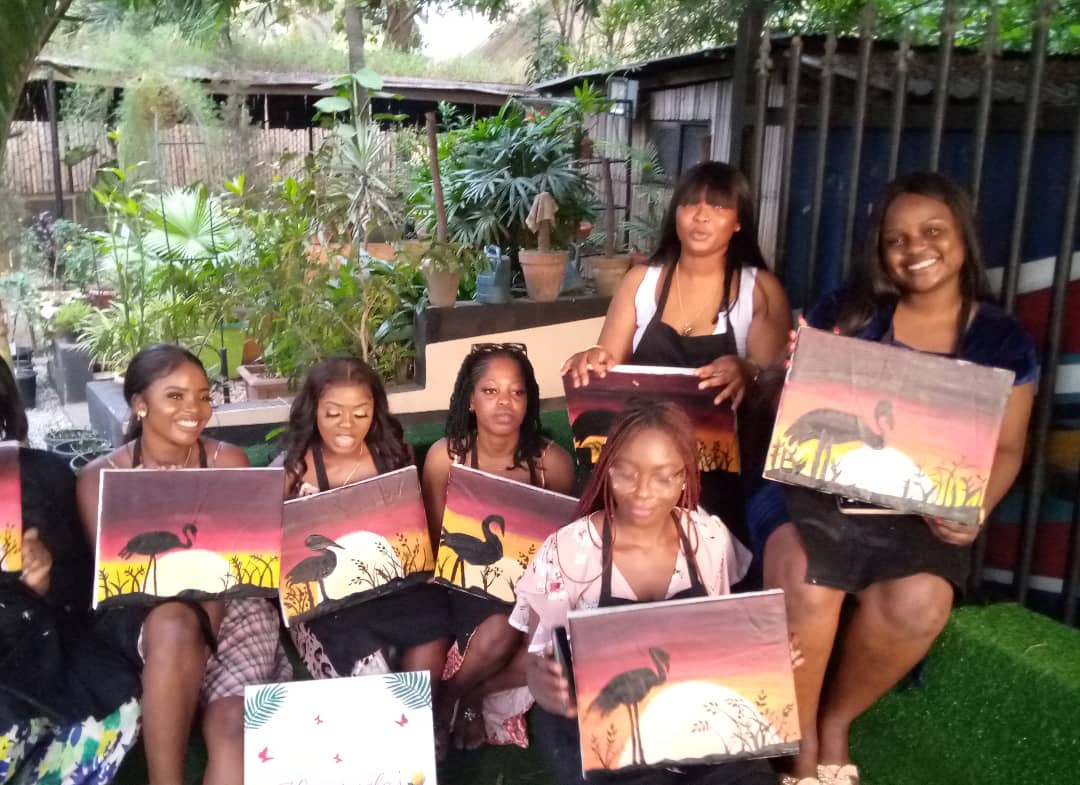 Bridal Shower | Sip and Paint | Art For Fun Nigeria